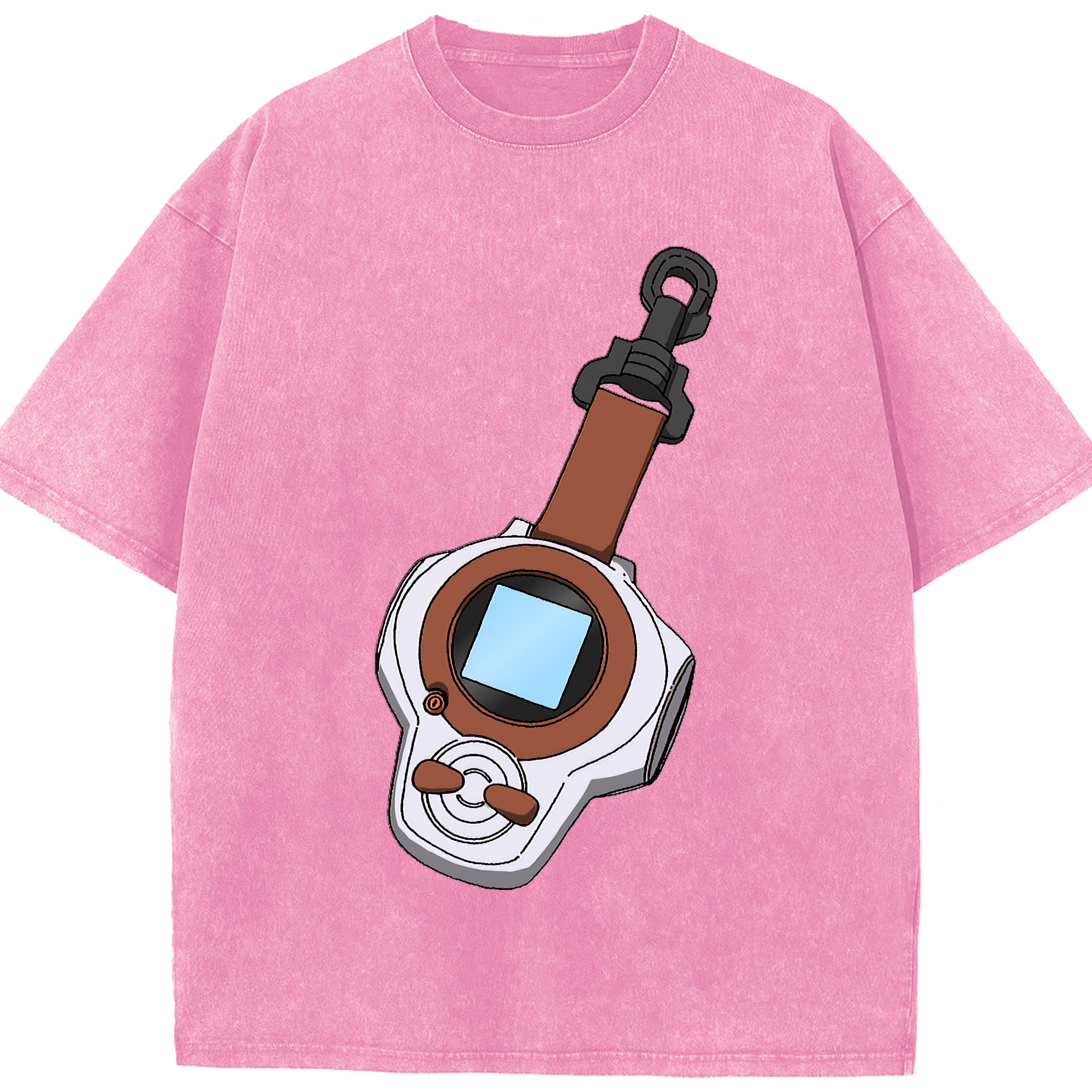 （画像用） Digimon デジタルモンスター/デジモン 綿100% ヴィンテージ風 半袖Tシャツ（フロントプリント）